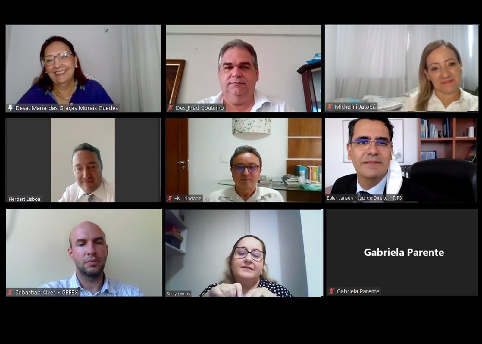 Reunião da Comissão de reescolha de serventias 